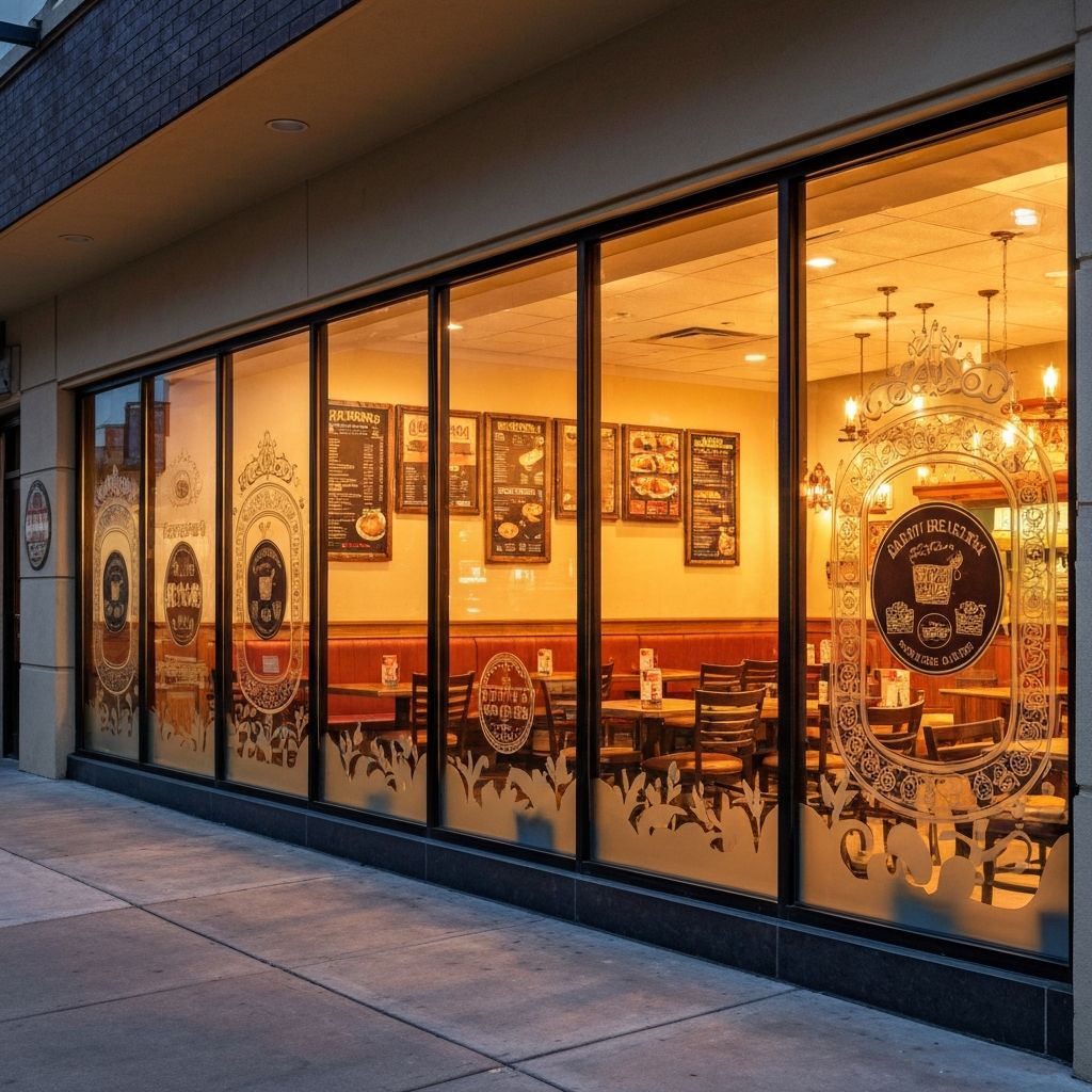 Restaurant & Retail Graphics for Business